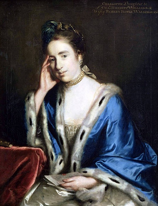 Portrait of Charlotte Walsingham, Joshua Reynolds