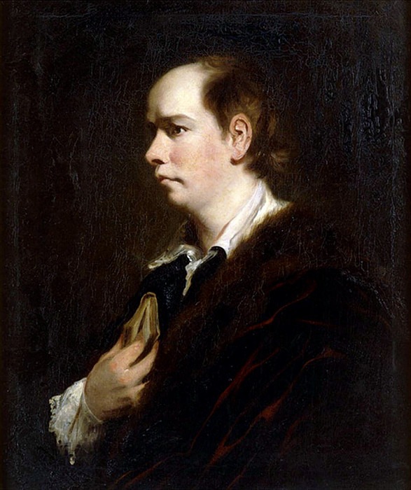 Портрет Оливера Голдсмита (1728-1774) в чёрной куртке. Джошуа Рейнольдс