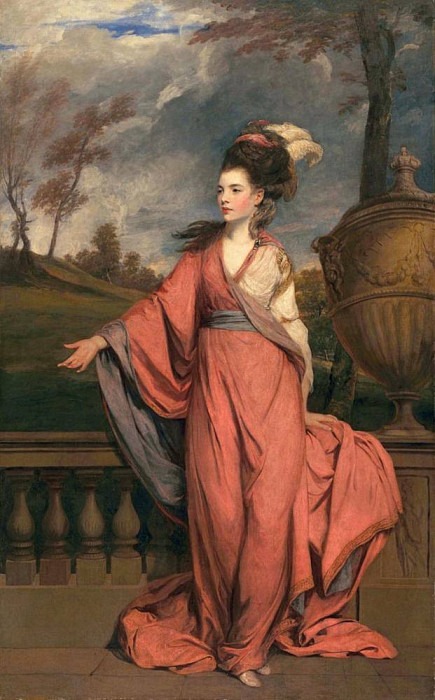 Джейн Флеминг, позже графиня Харрингтон. Джошуа Рейнольдс