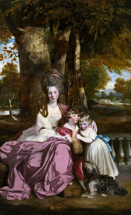 Lady Elizabeth Delmé and Her Children. Joshua Reynolds