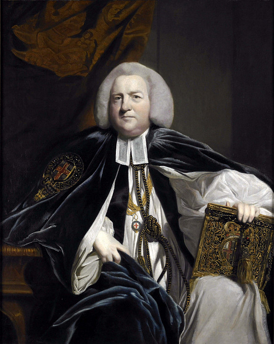 Роберт Хэй Драммонд, DD, архиепископ Йоркский и канцлер Ордена Подвязки. Джошуа Рейнольдс
