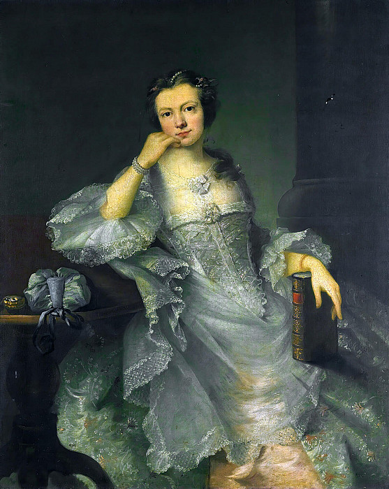 Portrait Of Miss Bullock. Joshua Reynolds