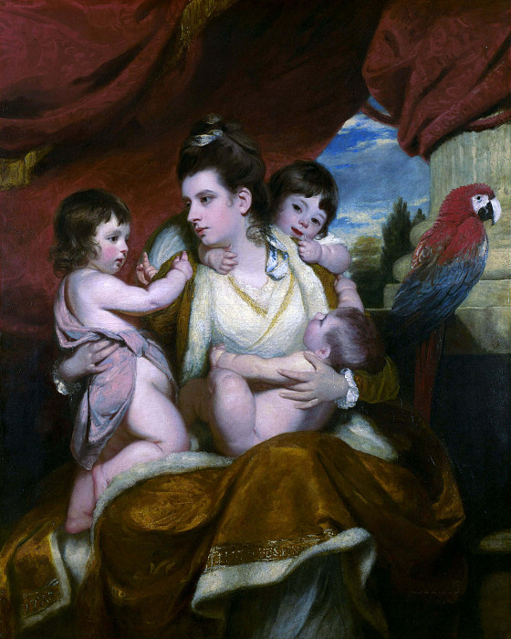 Lady Cockburn and her Three Eldest Sons. Joshua Reynolds
