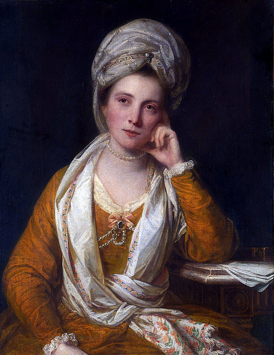 Mrs. Horton, Later Viscountess Maynard. Joshua Reynolds