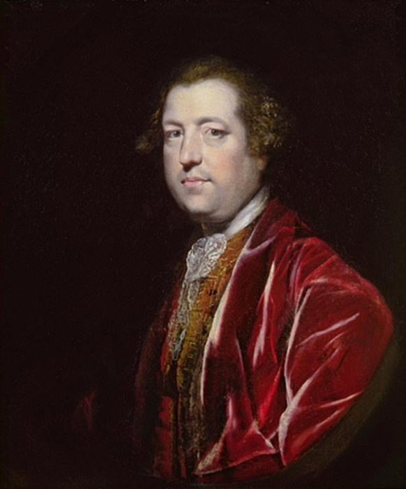 Portrait of the Rt. Hon. Charles Townshend MP (1725-67). Joshua Reynolds