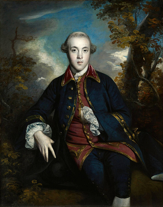 Portrait of Charles Brandling. Joshua Reynolds