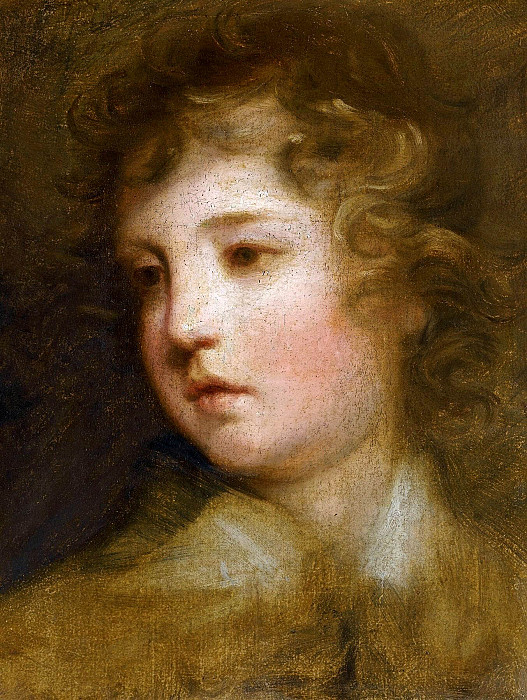 Study For The Portrait Of Lord George Seymour Conway (1763-1848). Joshua Reynolds