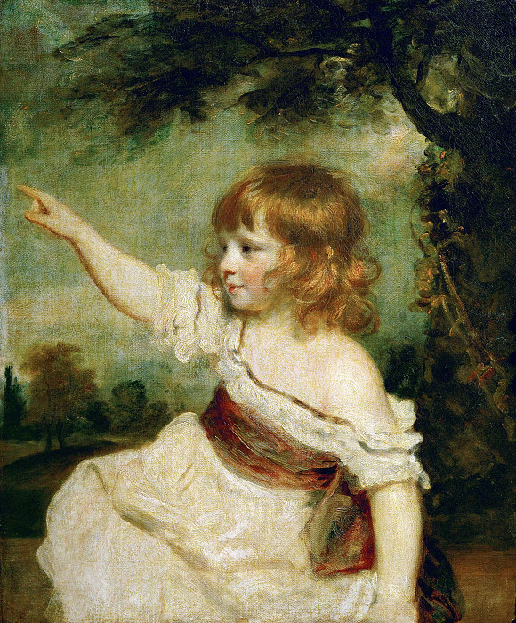 Portrait of Francis George Hare, oldest son of Francis Hare Naylor , Joshua Reynolds