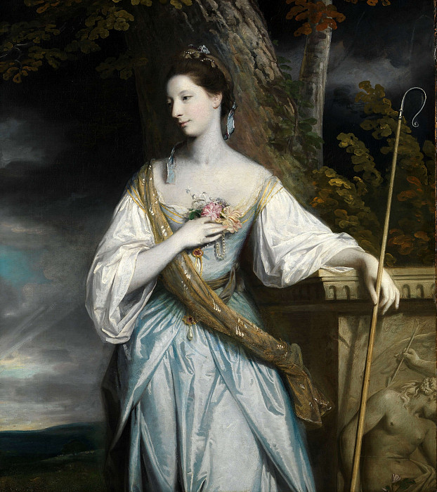 Anne Dashwood (1743-1830), Later Countess of Galloway. Joshua Reynolds