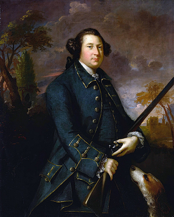 Портрет Клотуорти Скеффингтона, 1-го графа Массерина. Джошуа Рейнольдс
