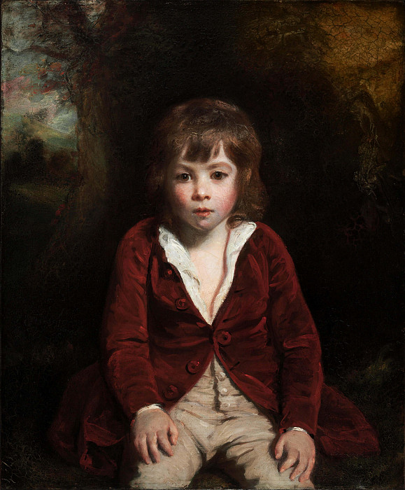 Portrait of Master Bunbury. Joshua Reynolds