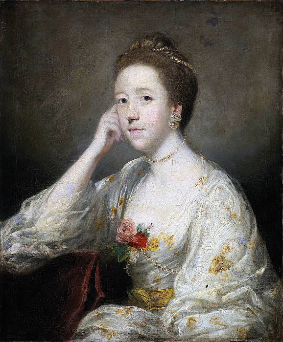 Portrait of a Lady in White. Joshua Reynolds
