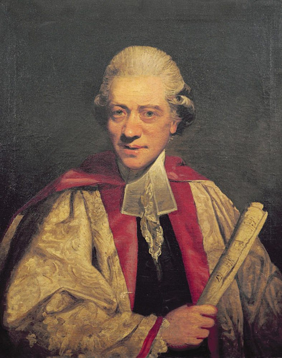 Portrait of Charles Burney. Joshua Reynolds
