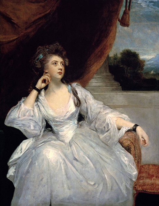 Portrait of Mrs. Stanhope. Joshua Reynolds