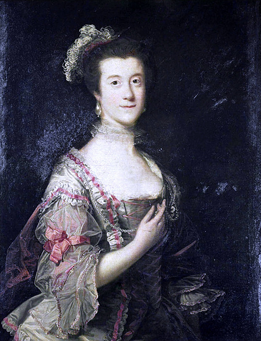 Энн Стэнли (ок. 1725-1803), позже леди Мендип. Джошуа Рейнольдс
