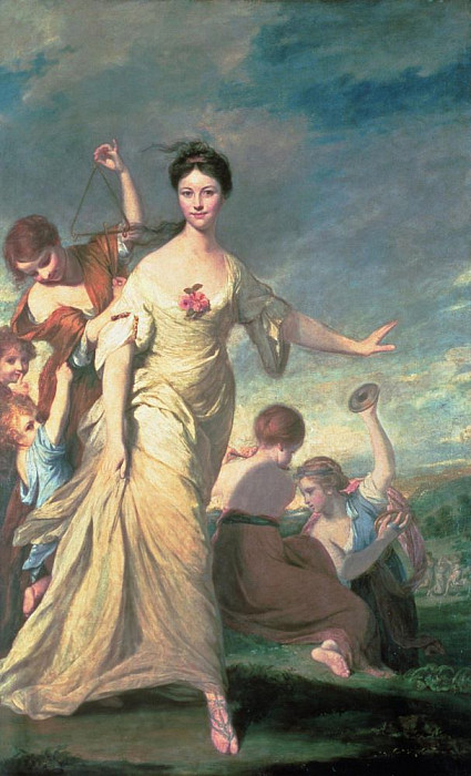 Mrs Hale (oil on canvas). Joshua Reynolds