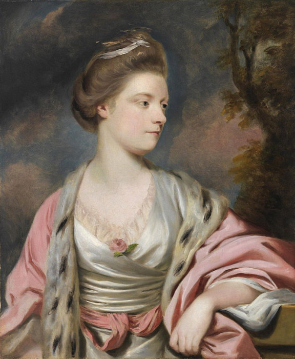 Elizabeth Carey Amherst, 2nd Wife of Jeffery, Lord Amherst. Joshua Reynolds
