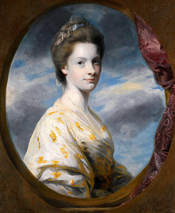 Portrait Of Sophia, Mrs Edward Southwell, Later Lady De Clifford (1743-1828). Joshua Reynolds