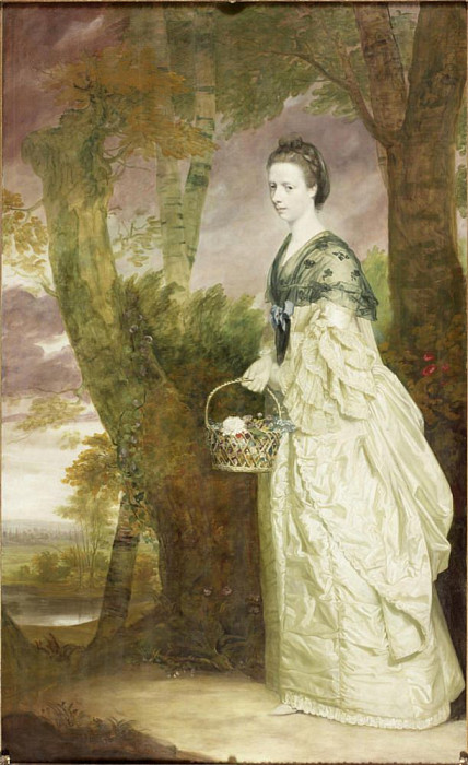 Portrait of Mrs Elizabeth Riddell. Joshua Reynolds
