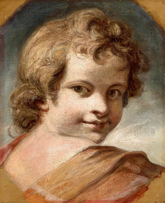 Head of a boy. Joshua Reynolds