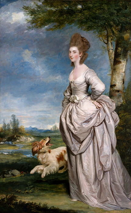 Portrait of Mrs Elisha Matthew. 1777