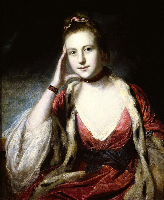 Portrait Of Mrs. Knapp. Joshua Reynolds