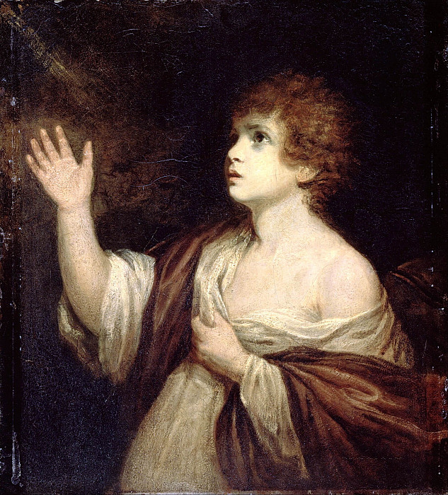 The Calling of Samuel. Joshua Reynolds