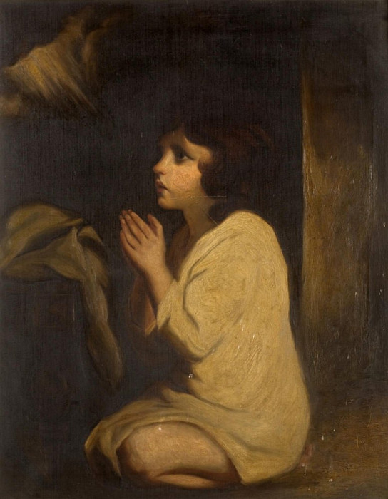 The Infant Samuel. Joshua Reynolds