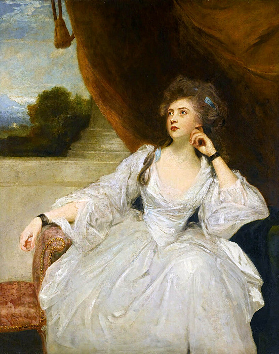 Portrait Of Elizabeth Falconer, Mrs. Stanhope, As Contemplation, Joshua Reynolds