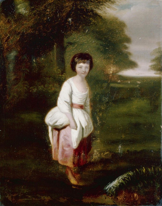Lady Gertrude Fitzpatrick as Sylvia a Peasant Girl. Joshua Reynolds