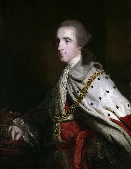 Четвёртый герцог Куинсберри («Старый Q») как граф Марч. Джошуа Рейнольдс