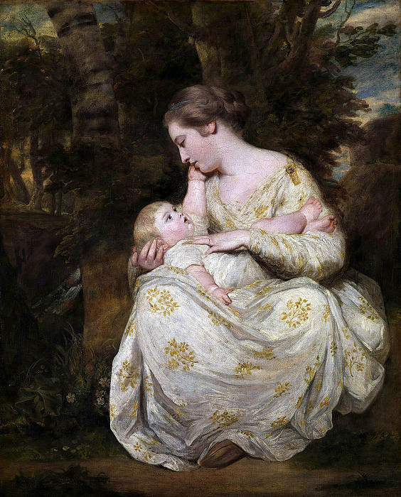 Mrs. Susanna Hoare and Child, Joshua Reynolds
