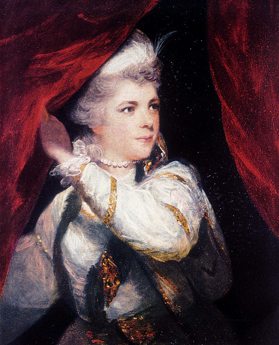Mrs. Abington as Roxalana in The Sultan. Joshua Reynolds