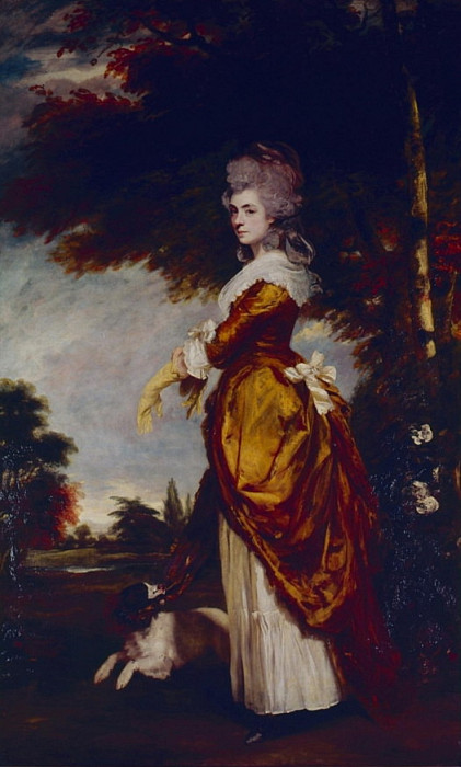 Lady Emily Mary (Hill), Marchioness of Salisbury. Joshua Reynolds