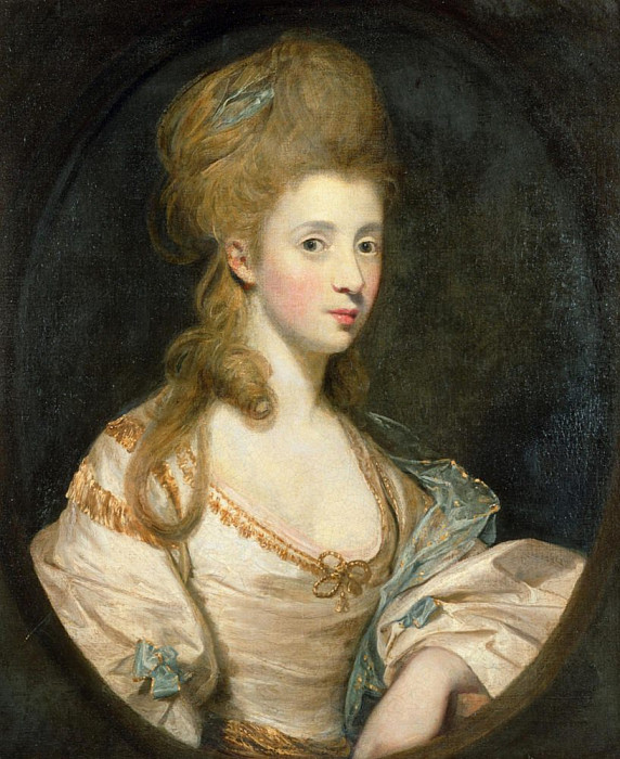 Portrait of Mrs. John Musters c.1777-80, Joshua Reynolds