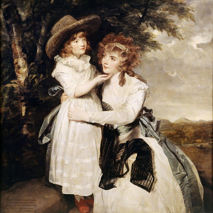 Miss Cocks and her Niece, Joshua Reynolds
