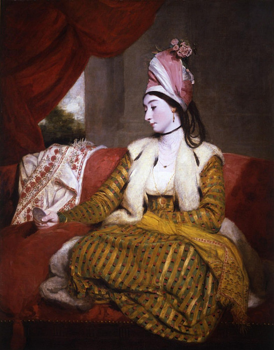 Mrs Baldwin in Eastern Dress. Joshua Reynolds