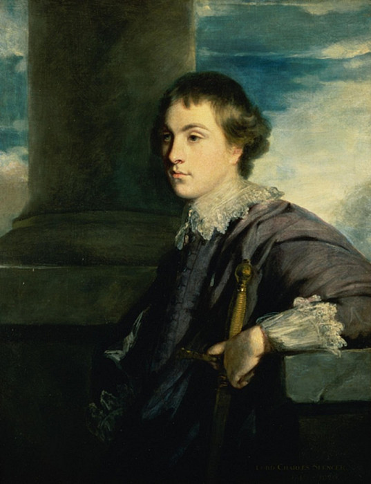 Portrait of John Charles Spencer, Lord Althorp. Joshua Reynolds