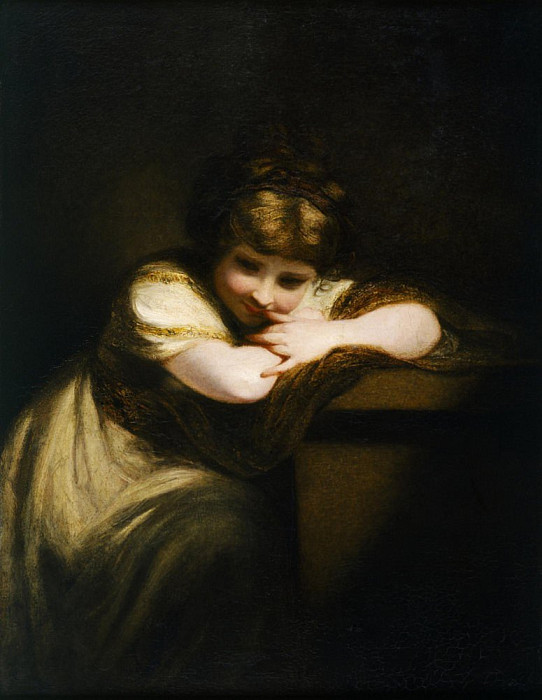 The Laughing Girl. Joshua Reynolds