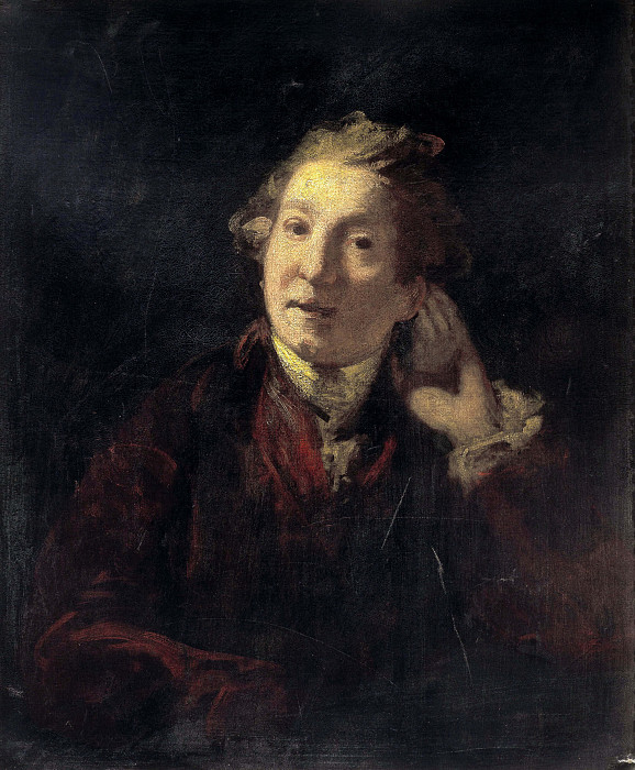 Self Portrait of the Artist as a Deaf Man. Joshua Reynolds