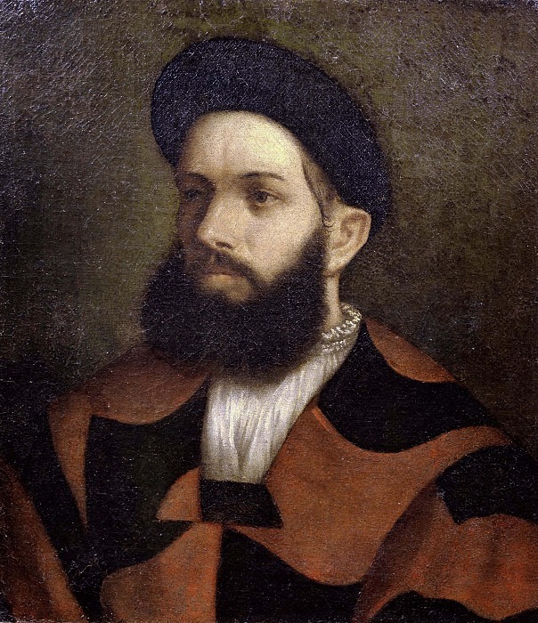 Portrait of a gentleman. Romanino (Girolamo Romani)