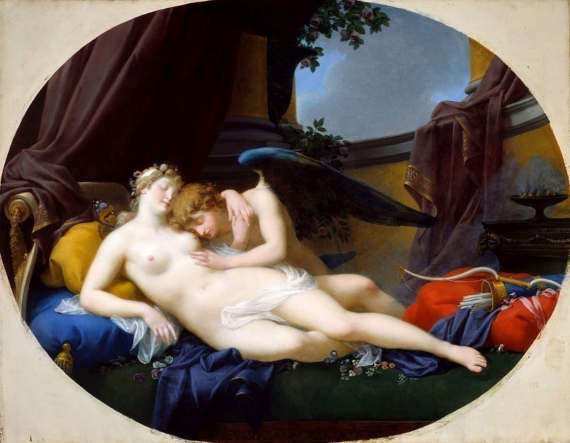 Cupid and Psyche. Jean-Baptiste Regnault