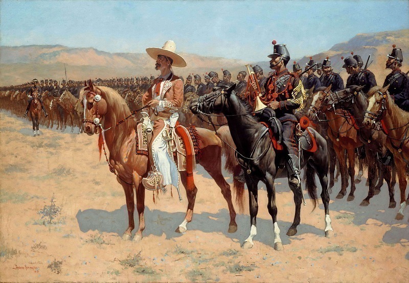 The Mexican Major. Фредерик Ремингтон