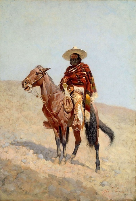 A Mexican Vaquero. Frederick Remington