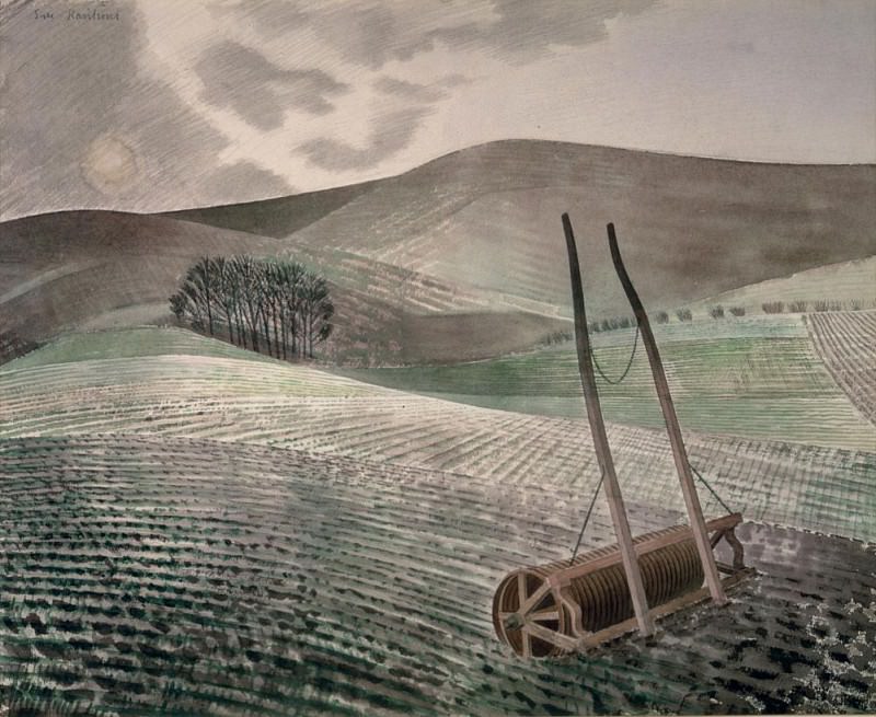 Downs in Winter. Eric Ravilious