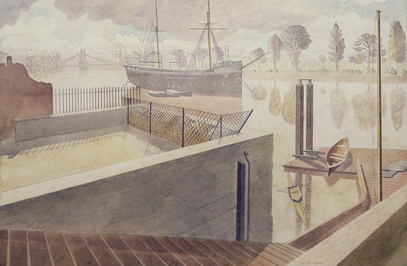The Stork at Hammersmith. Eric Ravilious