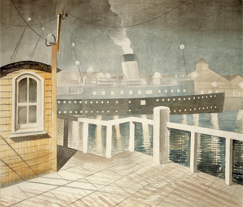 Channel Steamer. Eric Ravilious