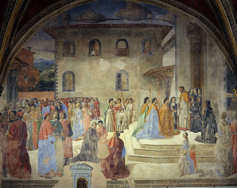 Miracle of the Sacrament. Cosimo Rosselli