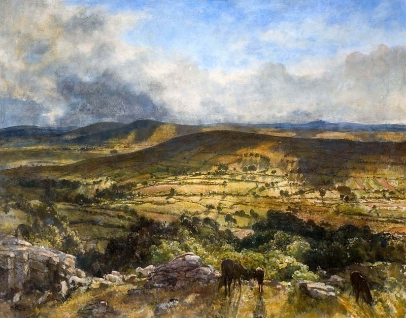 Widecombe In The Moor, Devon. Sir Walter Russell