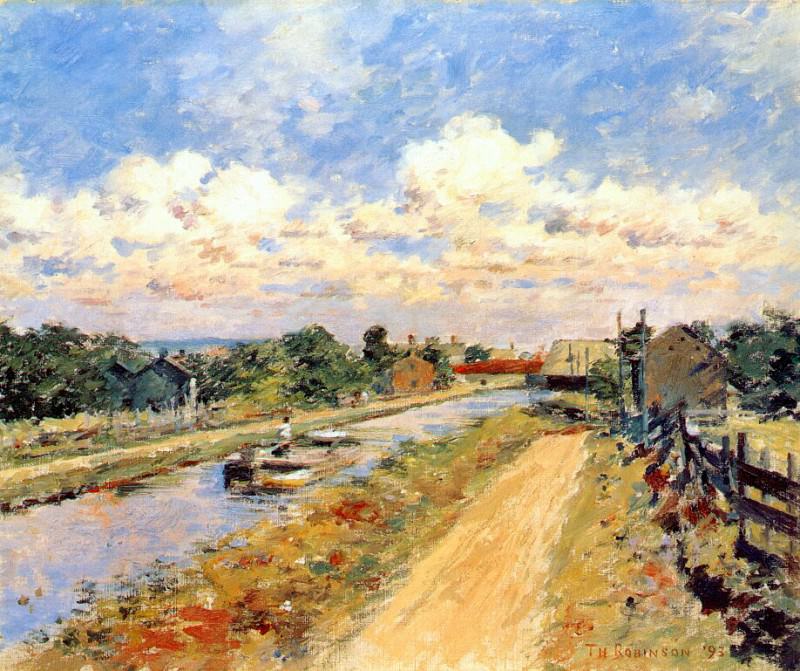 robinson on the canal 1893. Робинсон